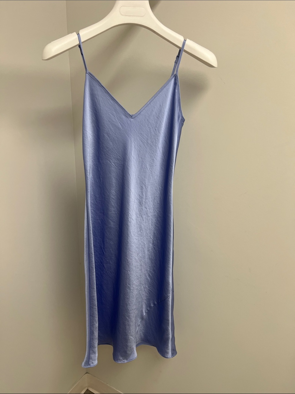 Wilfred Periwinkle Slip Mini Dress